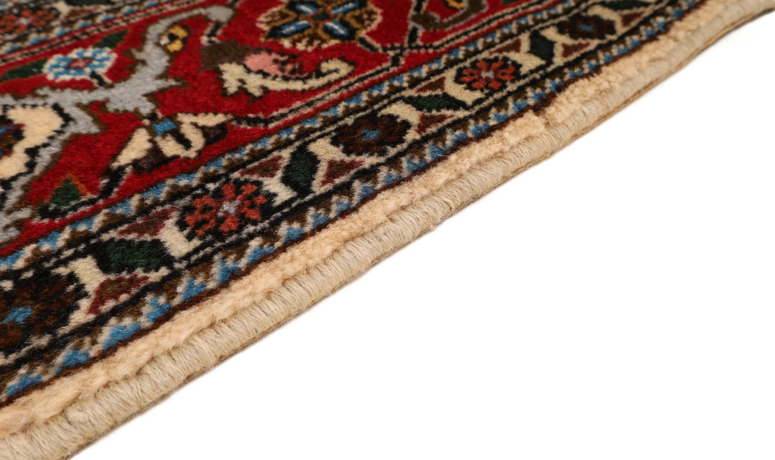 Tabriz Persian Rug 201 × 152 cm in Wool, hand-knotted - Image 8