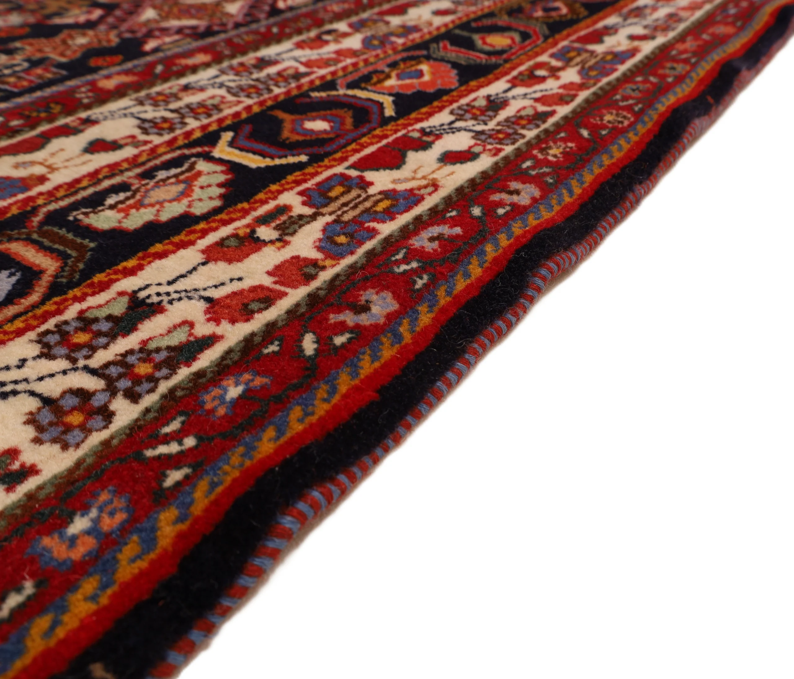 Qashqai Persian Rug 207 × 130 cm in Wool, hand-knotted - Image 6