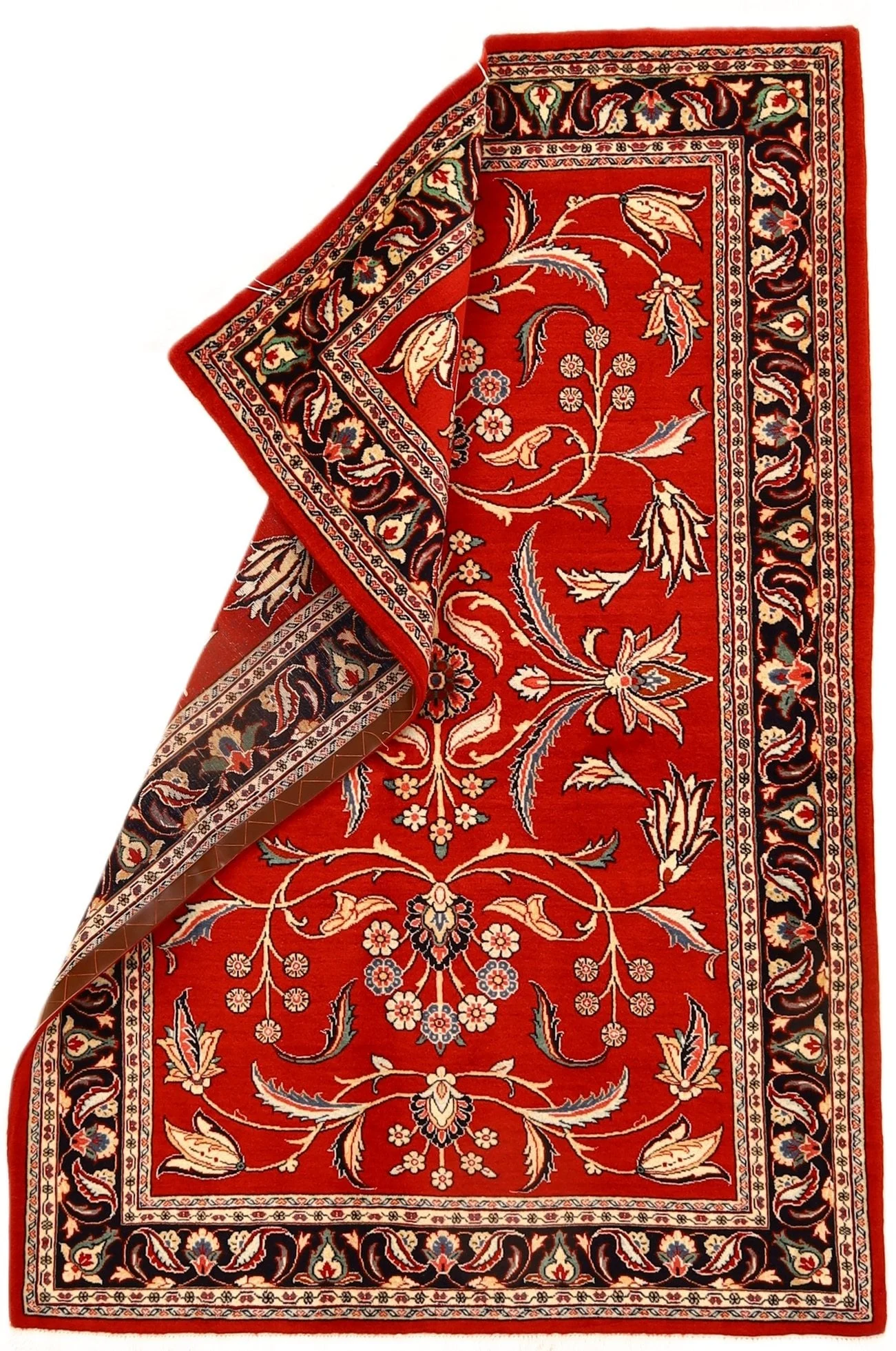 Alternative view of Wool Sarouk Persian Rug 203 × 137 cm, hand-knotted