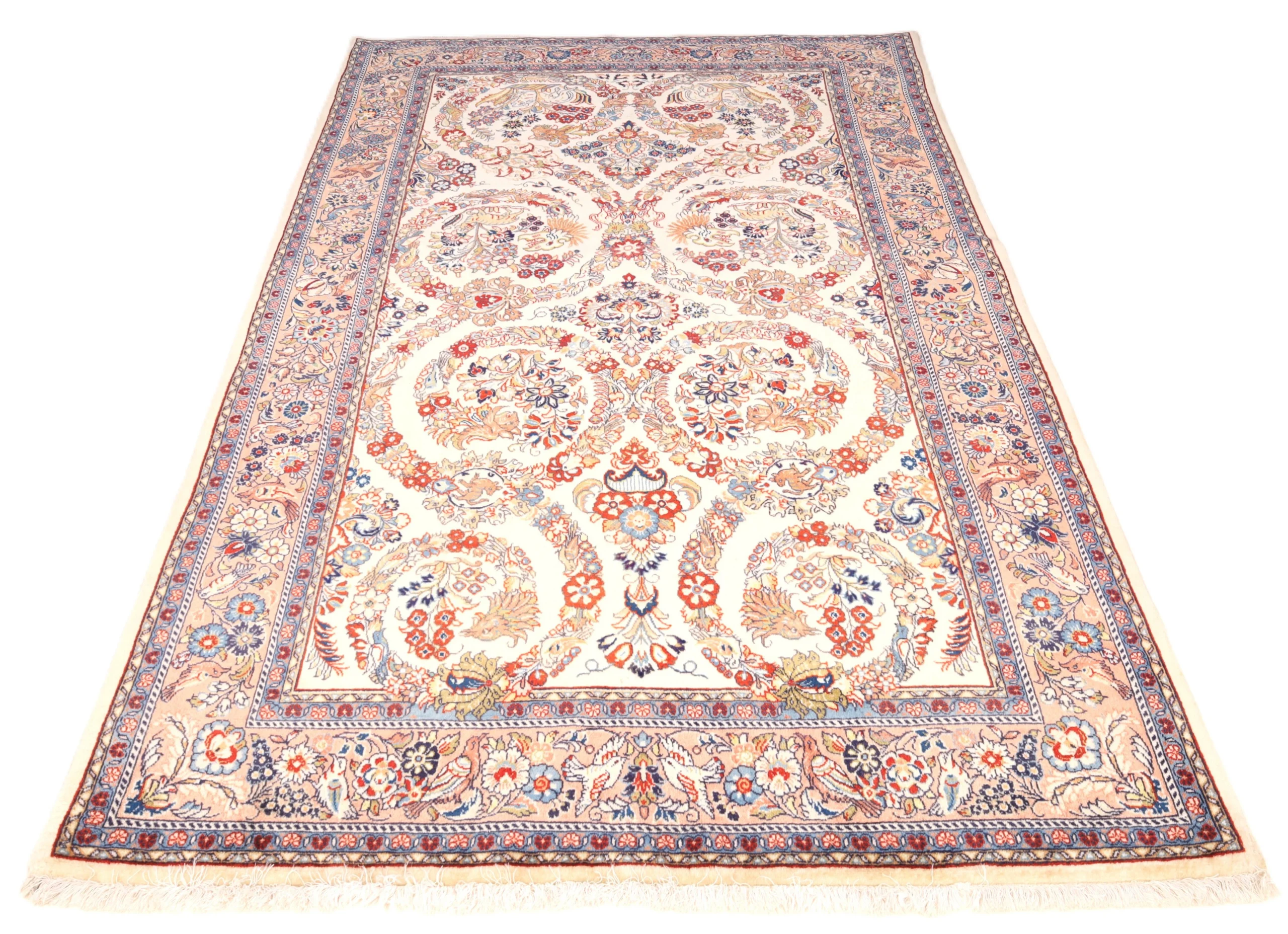 Wool Sarouk Persian Rug 210 × 137 cm, hand-knotted - Image 5