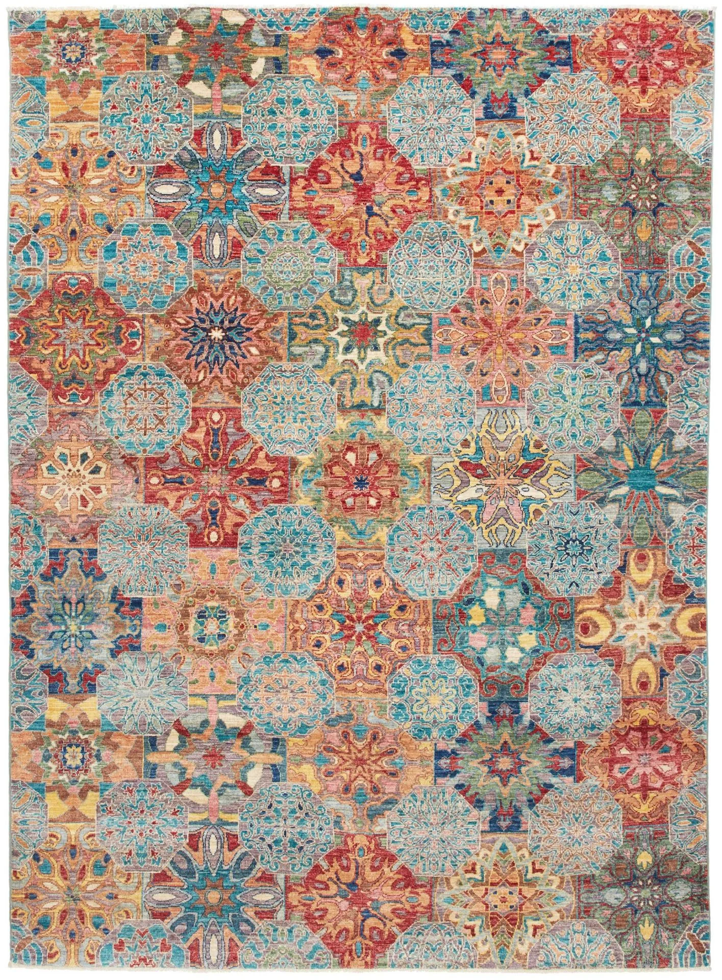 Samarkand Pakistani Rug 168 × 230 cm in Wool, hand-knotted