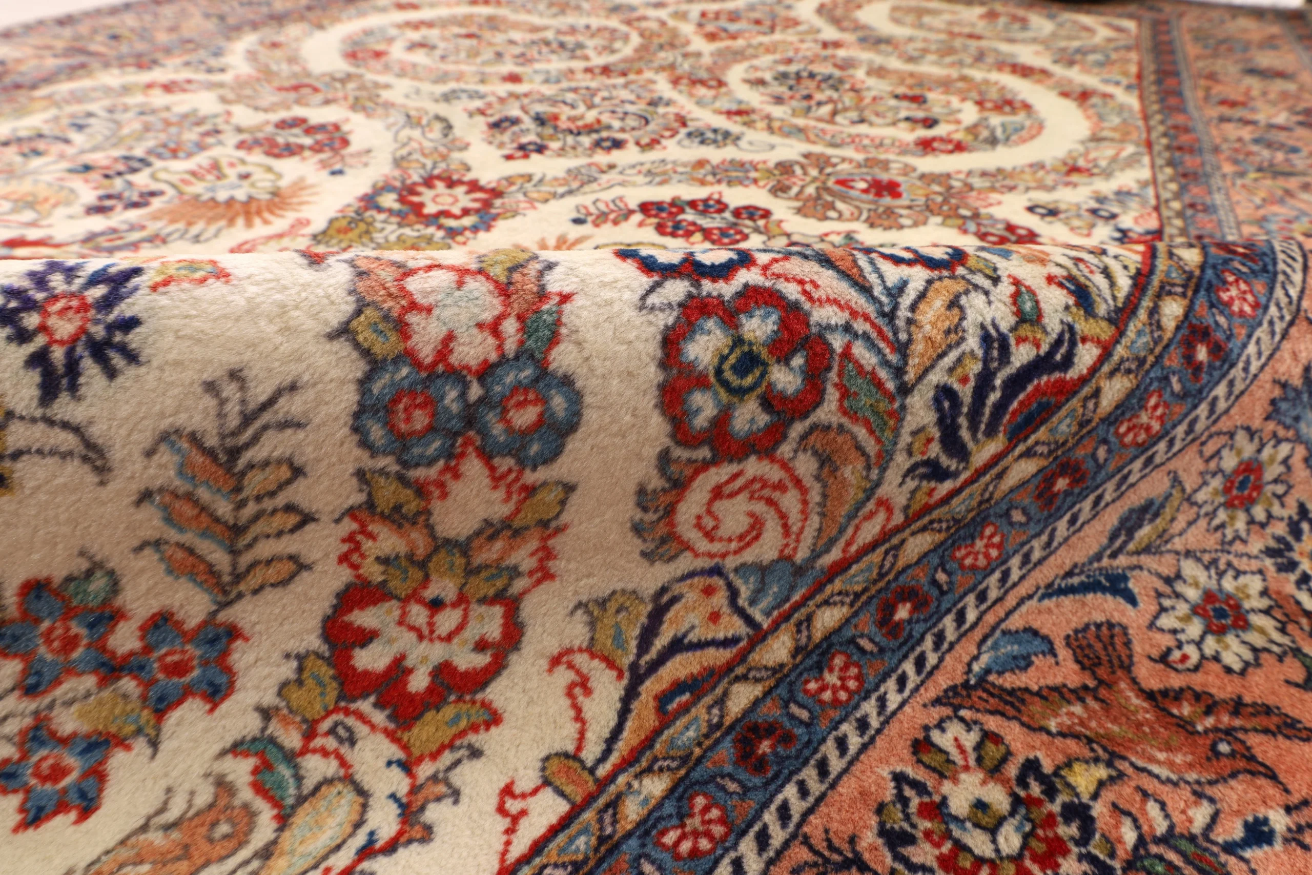 Wool Sarouk Persian Rug 210 × 137 cm, hand-knotted - Image 6