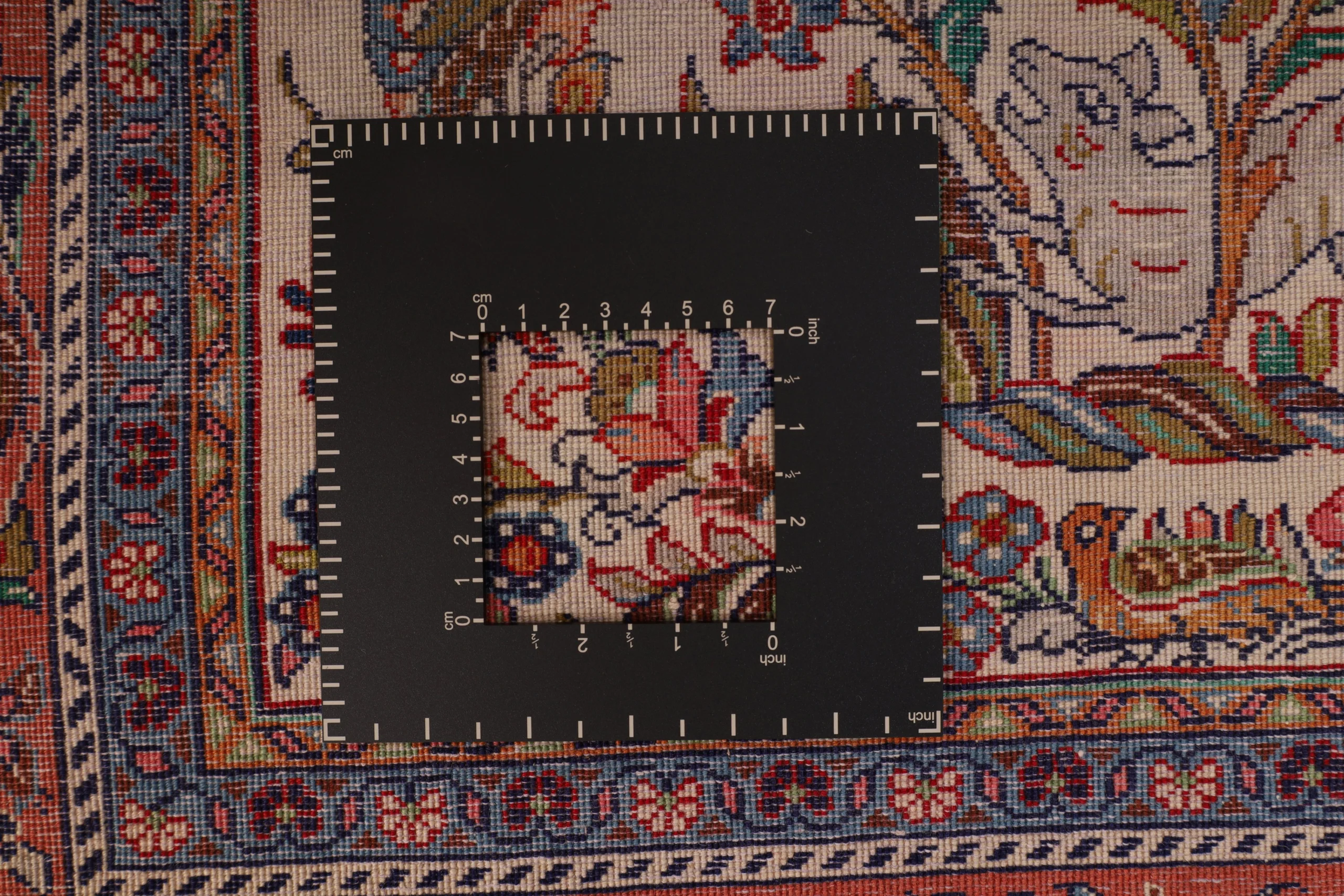 Wool Sarouk Persian Rug 210 × 137 cm, hand-knotted - Image 10