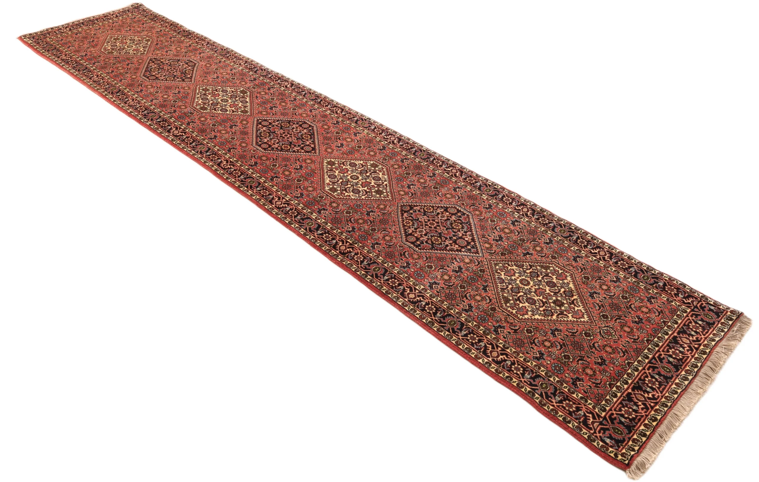 Wool Bijar Persian Rug 415 × 87 cm, hand-knotted - Image 6
