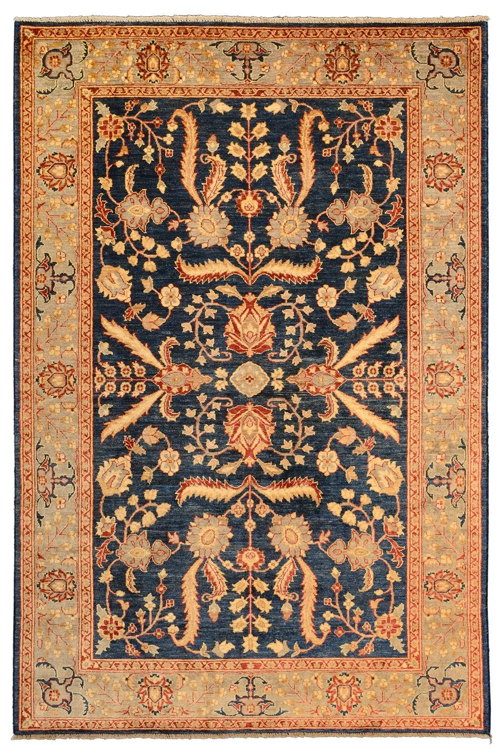 Ziegler Pakistani Rug 172 × 267 cm in Wool, hand-knotted