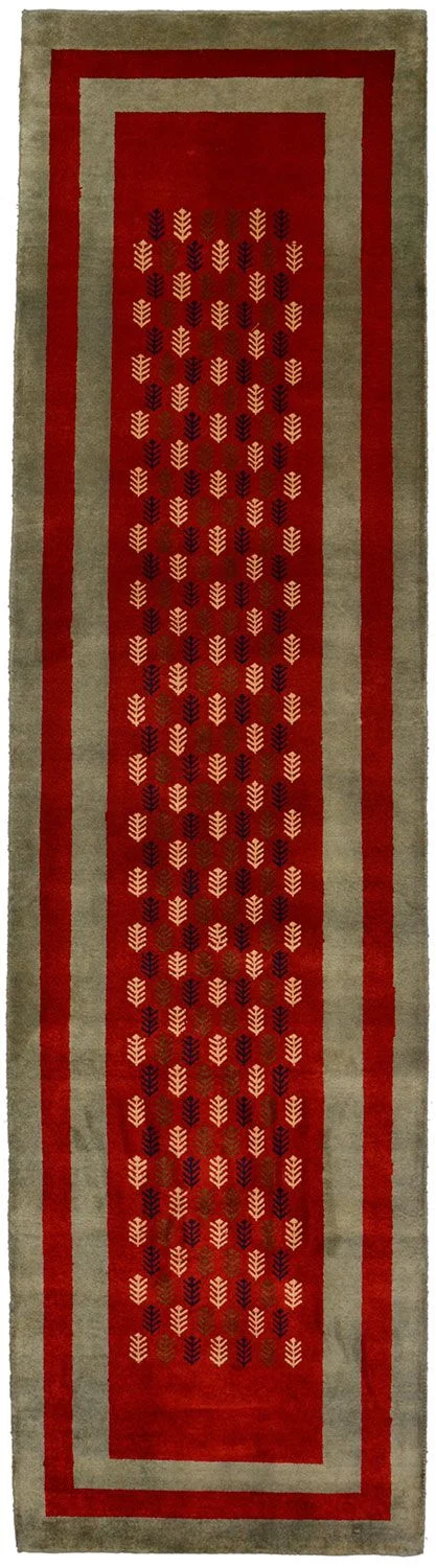 Loribaft Indian Rug 81 × 303 cm in Wool, hand-knotted