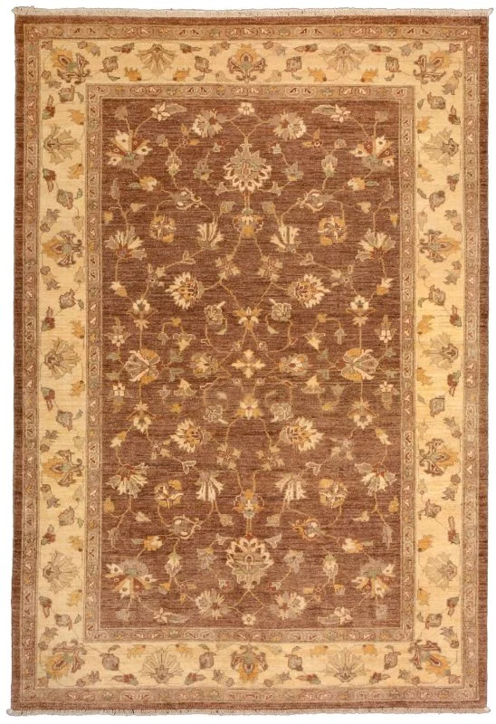 Wool Ziegler Pakistani Rug 183 × 270 cm, hand-knotted
