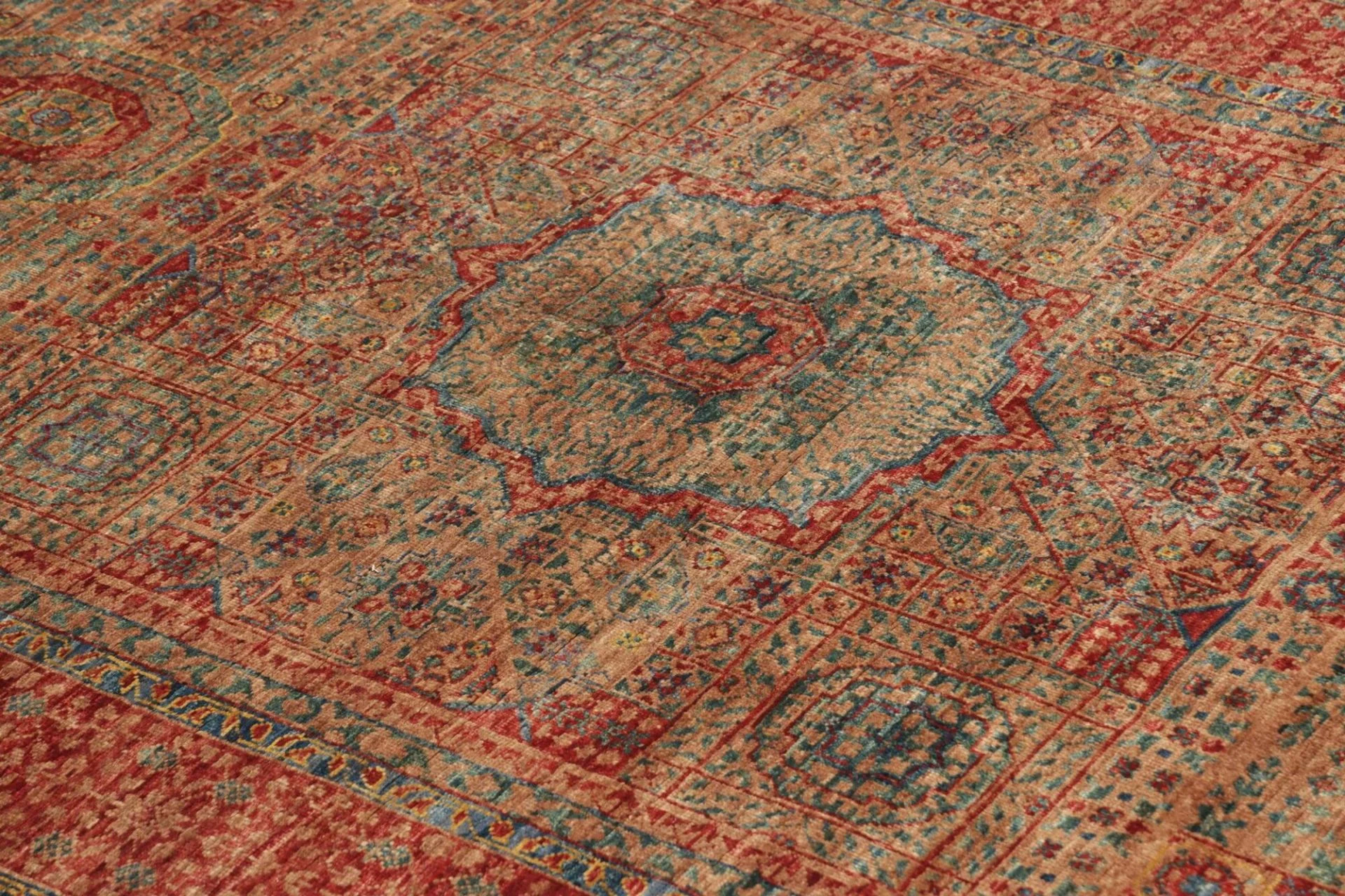 Mamluk Pakistani Rug 129 × 189 cm in Wool, hand-knotted - Image 7