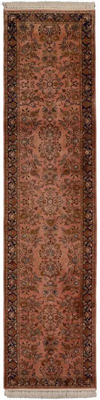 Sarouk Indian Rug 86 × 353 cm in Wool, hand-knotted