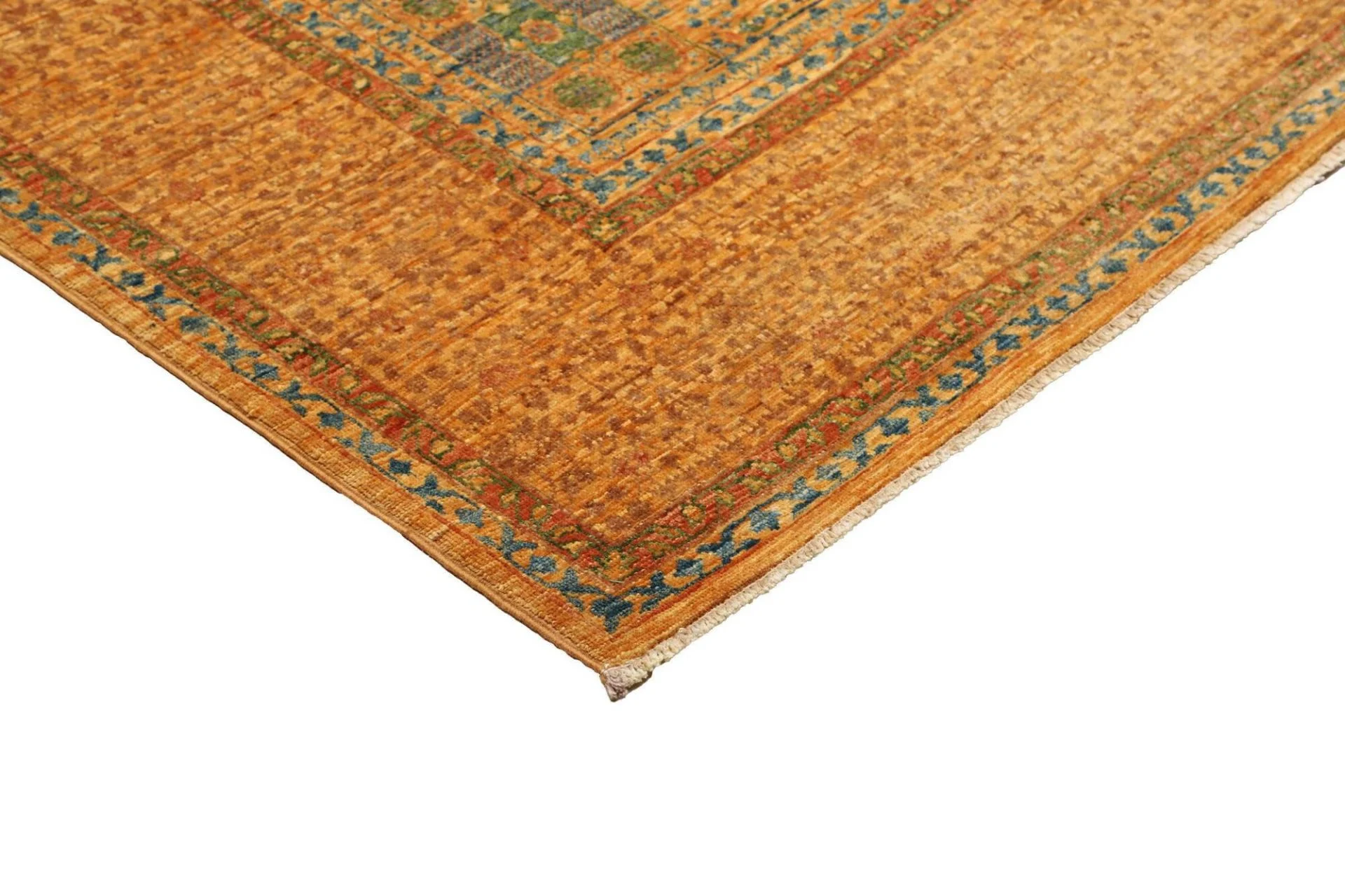 Wool Mamluk Pakistani Rug 154 × 220 cm, hand-knotted - Image 4