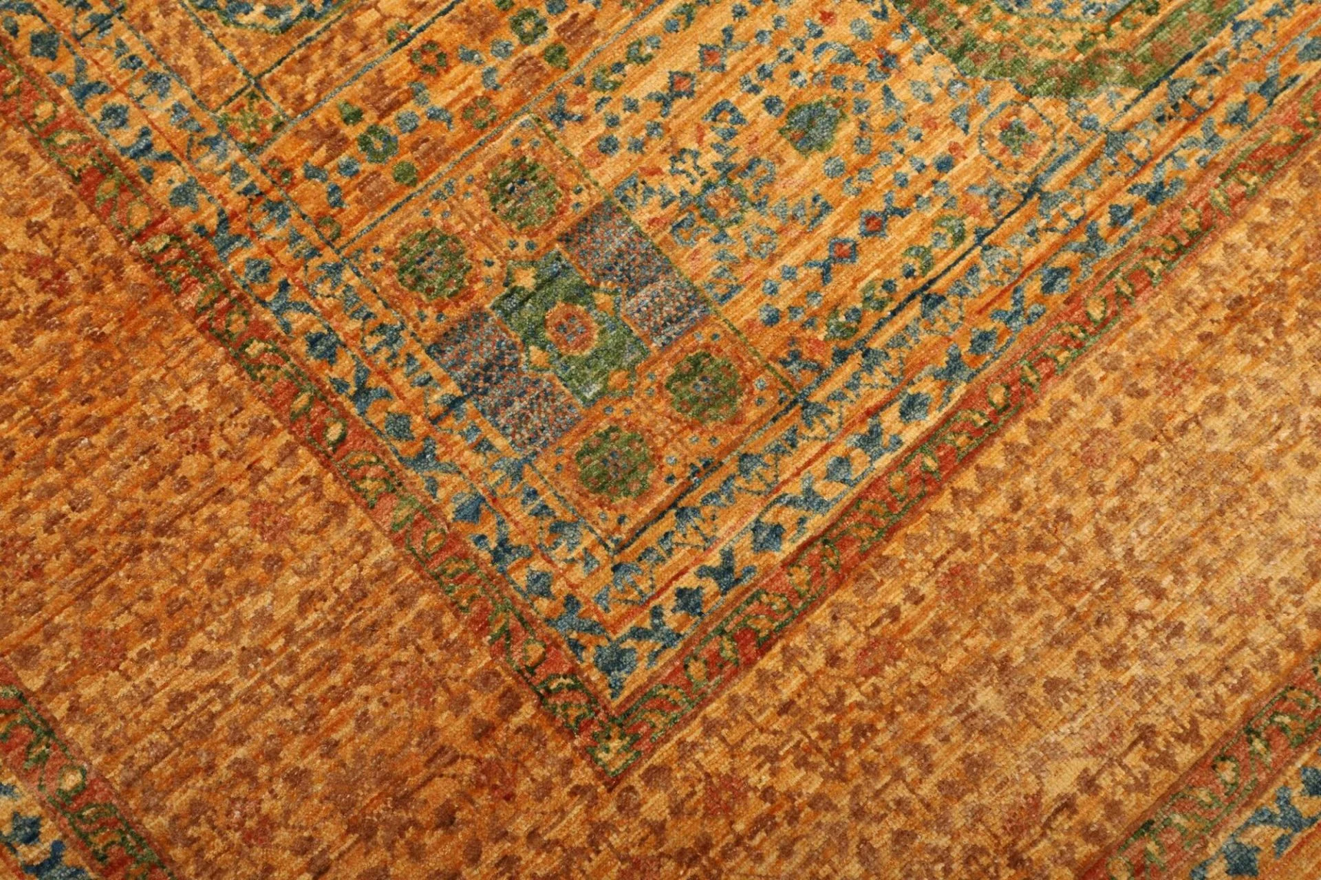 Wool Mamluk Pakistani Rug 154 × 220 cm, hand-knotted - Image 5