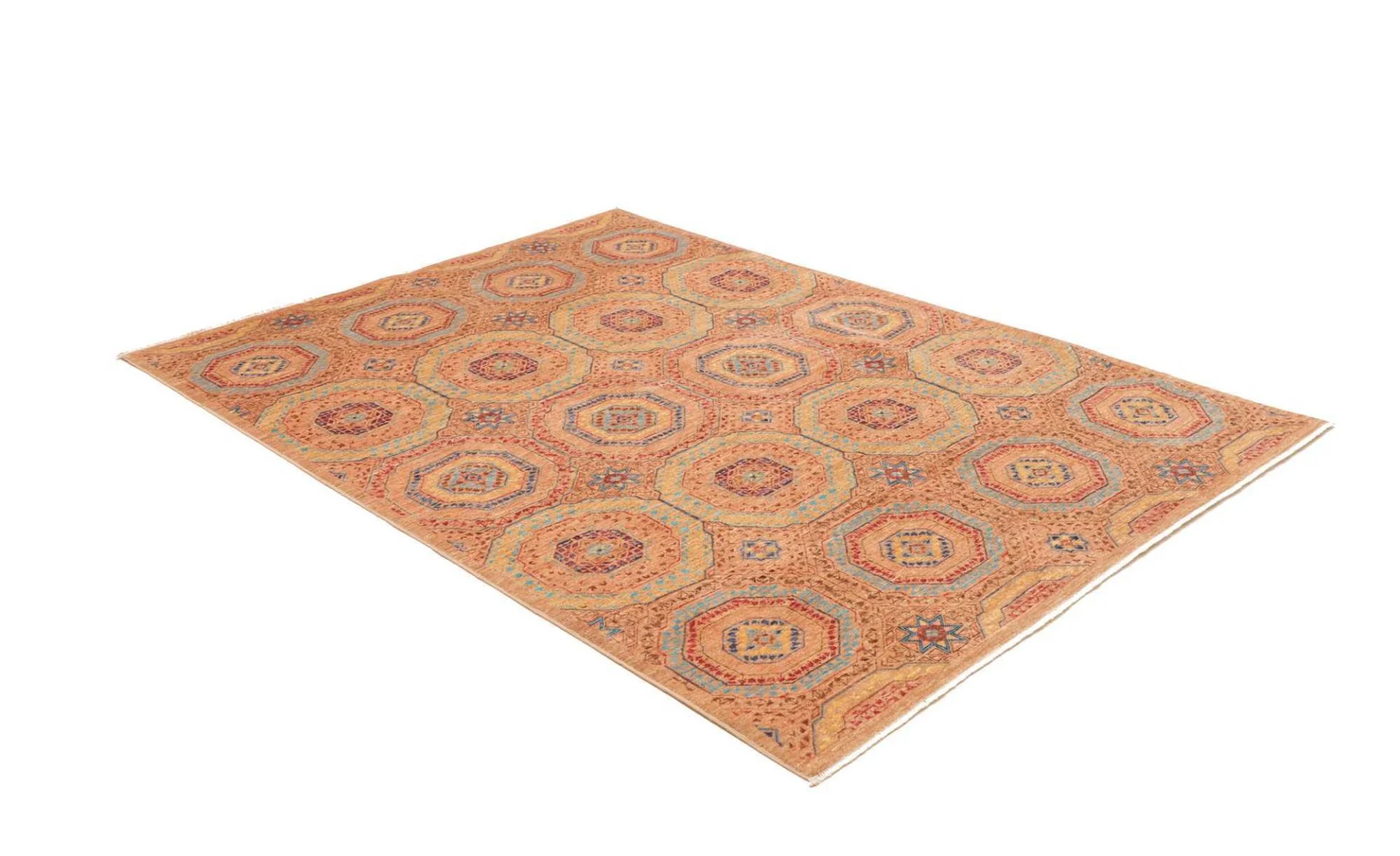Mamluk Pakistani Rug 150 × 206 cm in Wool, hand-knotted - Image 3