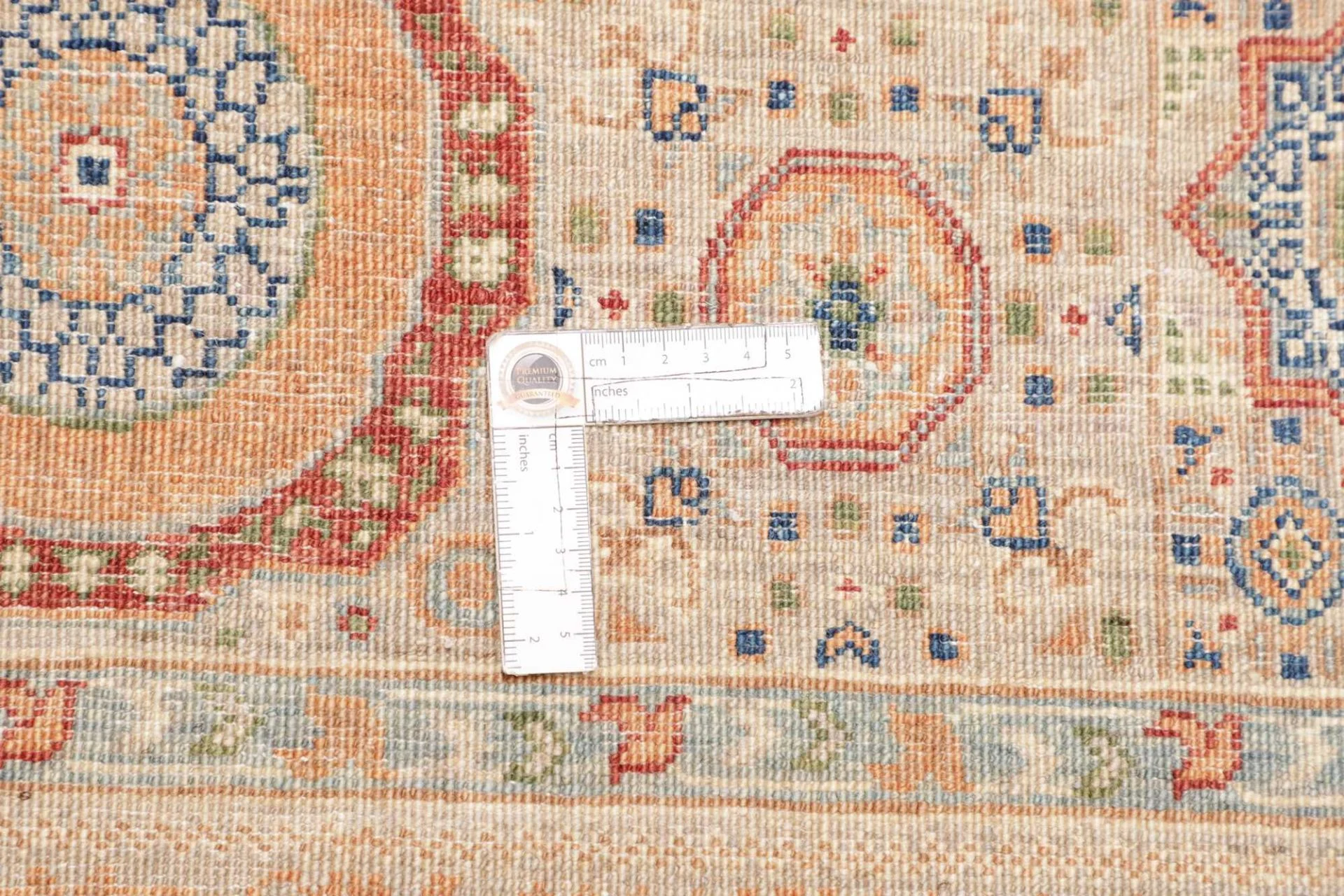 Hand-Knotted Mamluk Pakistani Rug, 124 × 179 cm, Wool - Image 11