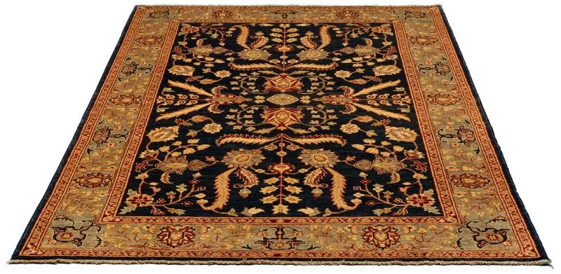Alternative view of Ziegler Pakistani Rug 172 × 267 cm in Wool, hand-knotted