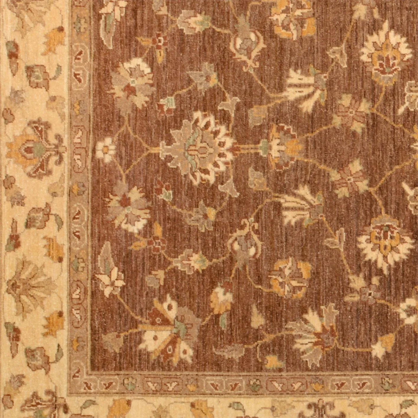 Wool Ziegler Pakistani Rug 183 × 270 cm, hand-knotted - Image 4