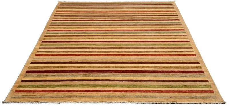 Alternative view of Ziegler Pakistani Rug 201 × 296 cm in Wool, hand-knotted