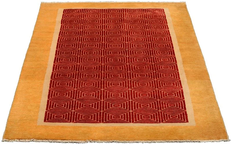 Alternative view of Wool Ziegler Pakistani Rug 124 × 182 cm, hand-knotted