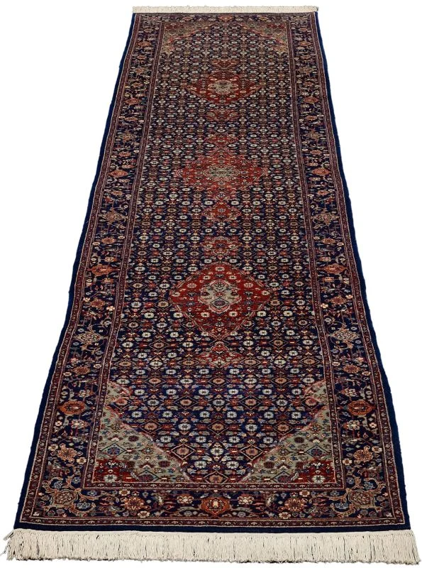 Alternative view of Tabriz Chinese Rug 80 × 350 cm in Wool, hand-knotted