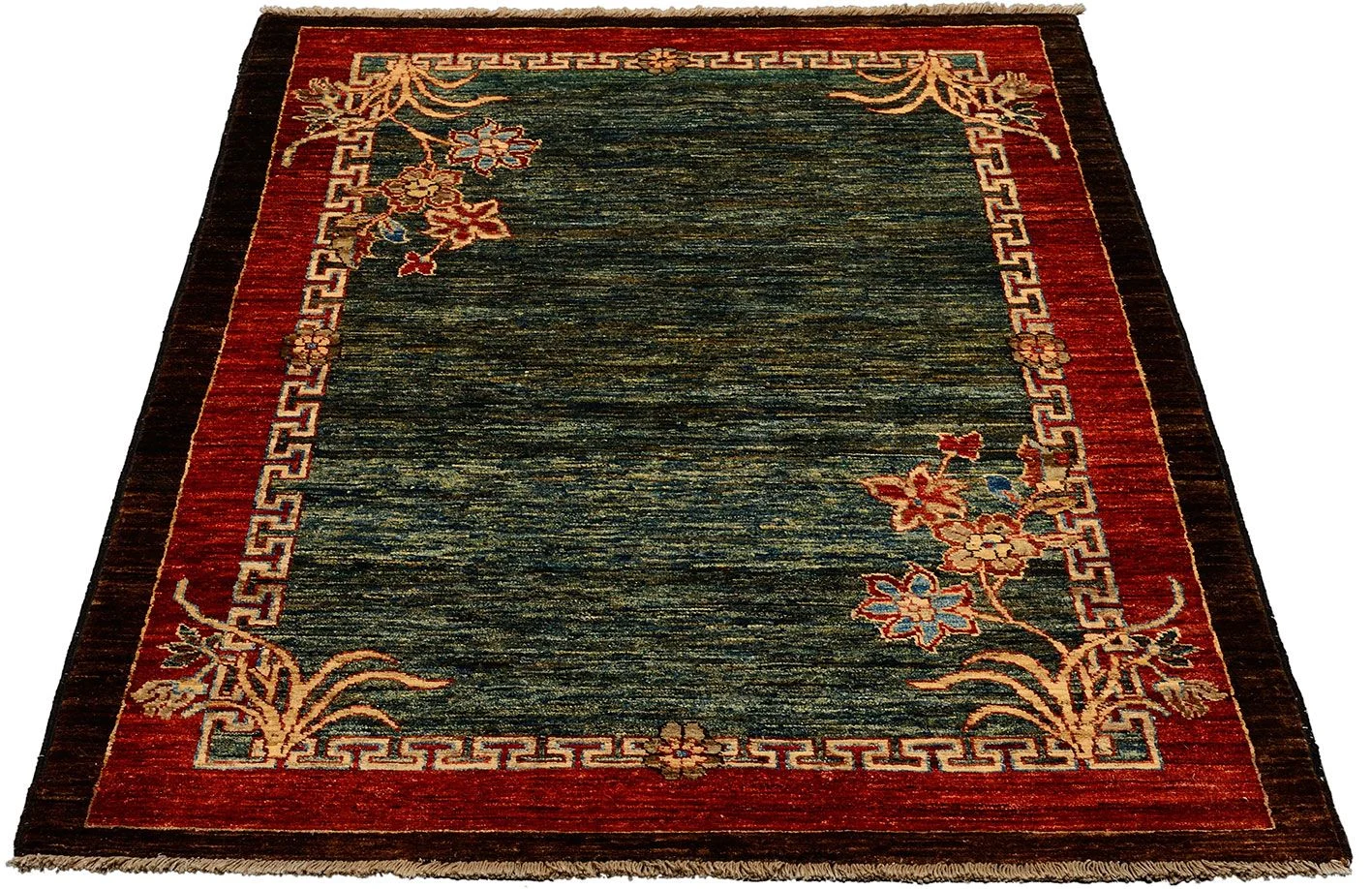 Alternative view of Hand-Knotted Ziegler Pakistani Rug, 120 × 188 cm, Wool