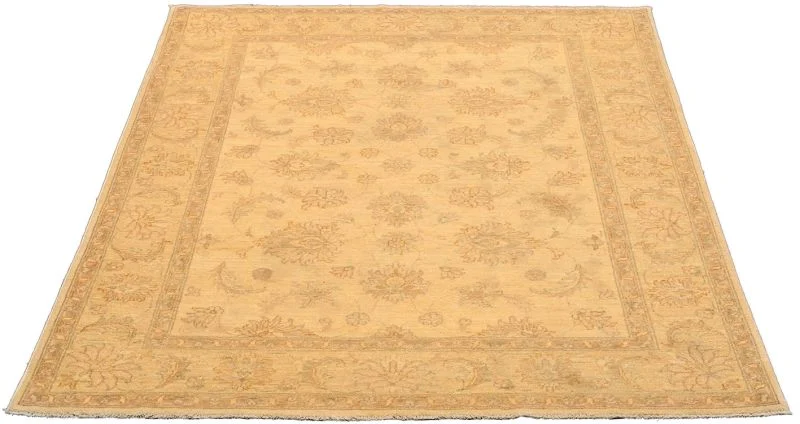 Alternative view of Wool Ziegler Pakistani Rug 147 × 193 cm, hand-knotted