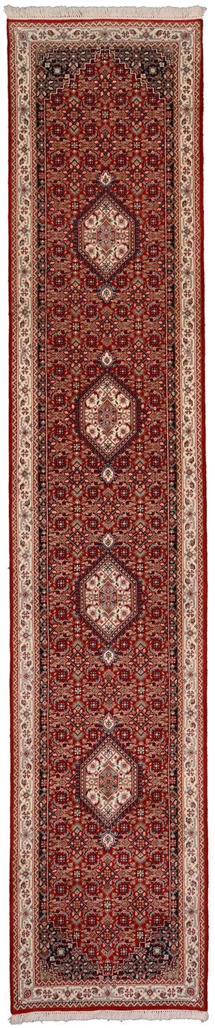 Bijar Indian Rug 81 × 401 cm in Wool, hand-knotted