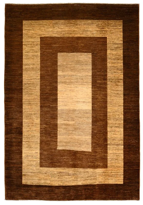 Hand-Knotted Ziegler Pakistani Rug, 198 × 286 cm, Wool