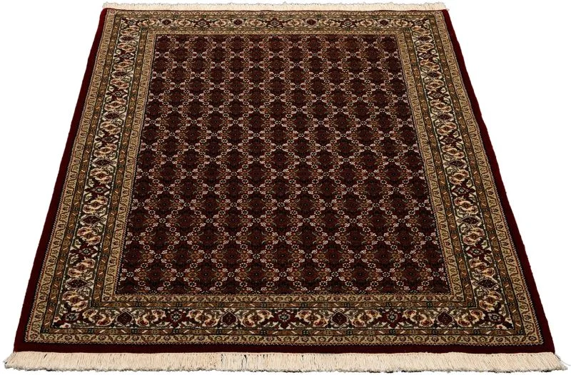 Alternative view of Hand-Knotted Tabriz Indian Rug, 123 × 176 cm, Wool & Silk