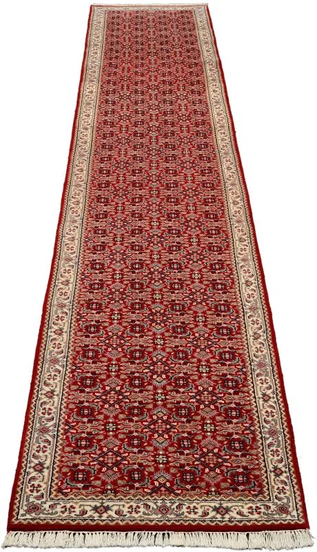 Alternative view of Hand-Knotted Bijar Indian Rug, 77 × 461 cm, Wool