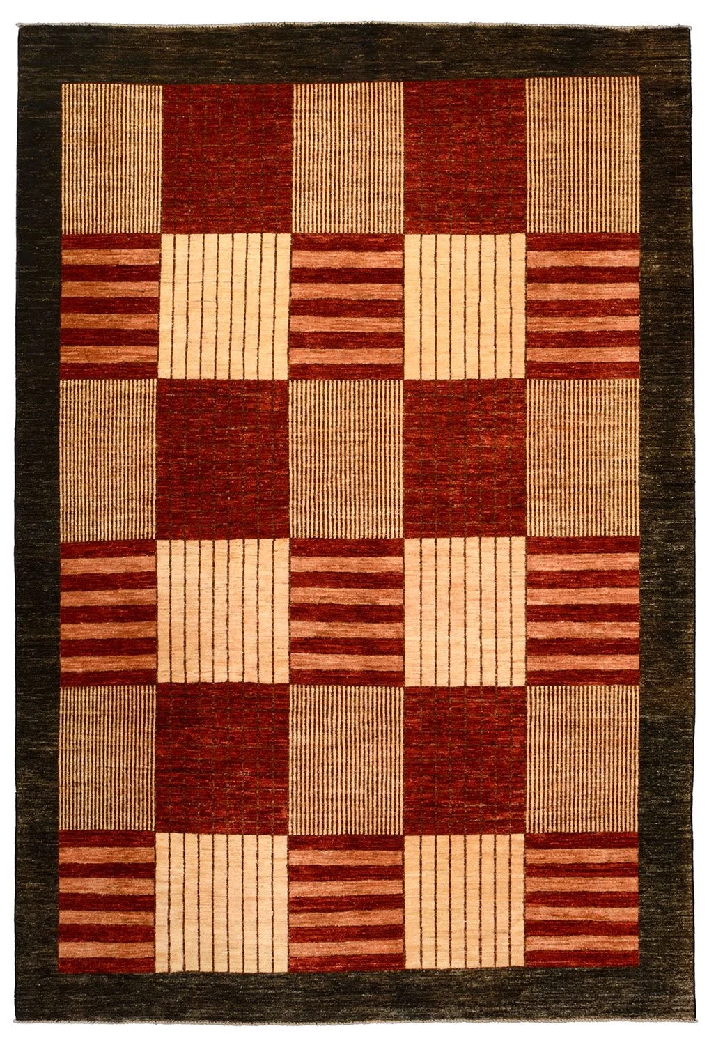Ziegler Pakistani Rug 199 × 294 cm in Wool, hand-knotted