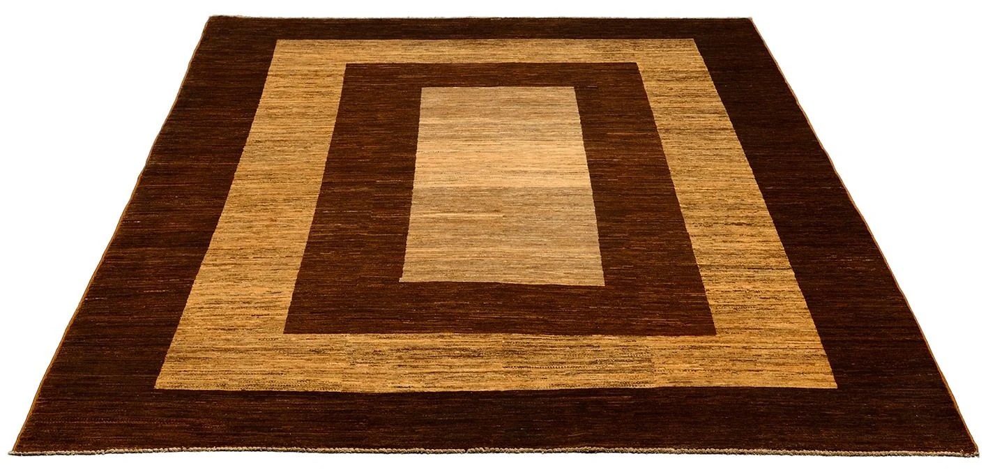 Alternative view of Hand-Knotted Ziegler Pakistani Rug, 198 × 286 cm, Wool