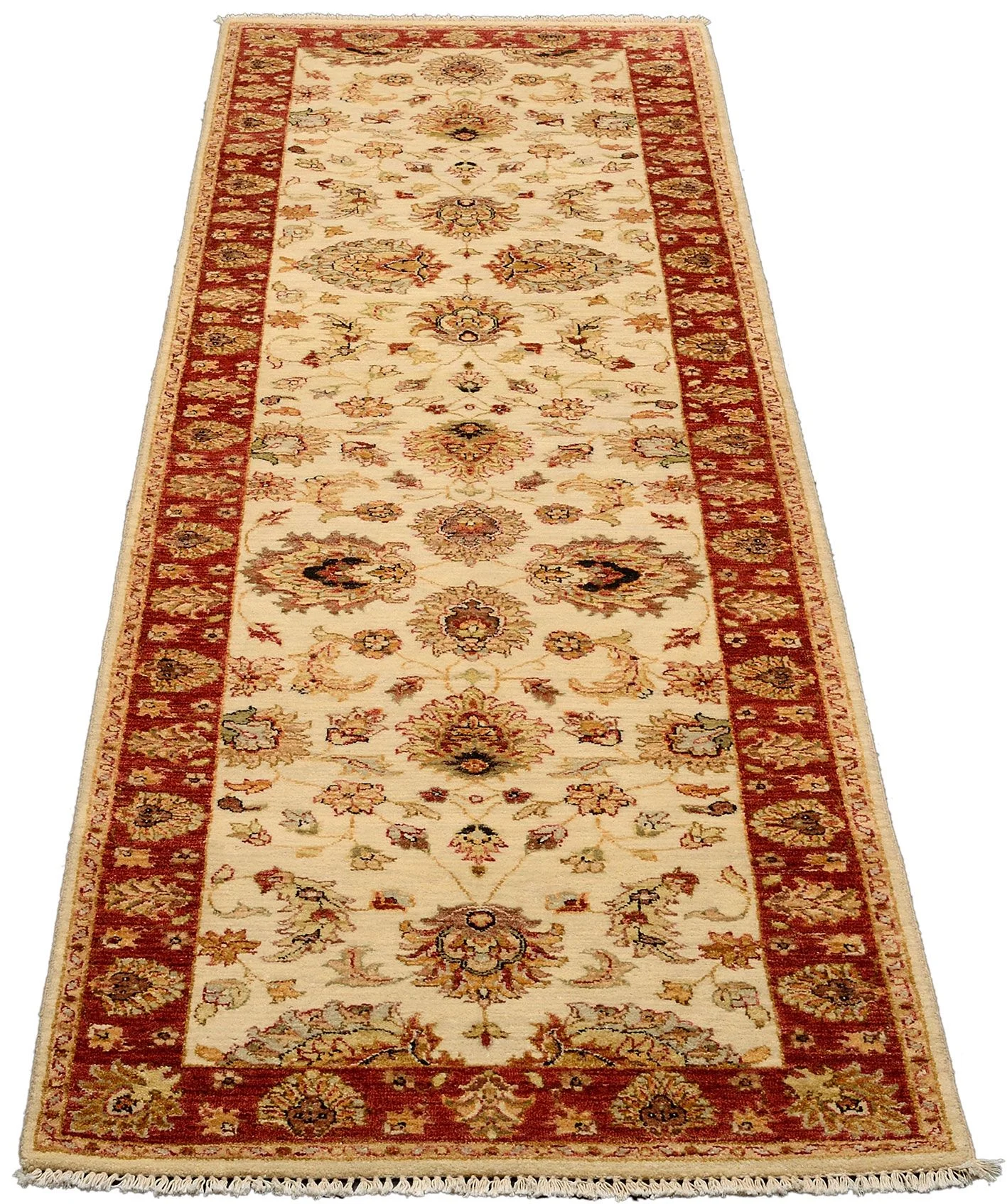 Alternative view of Wool Ziegler Pakistani Rug 86 × 298 cm, hand-knotted