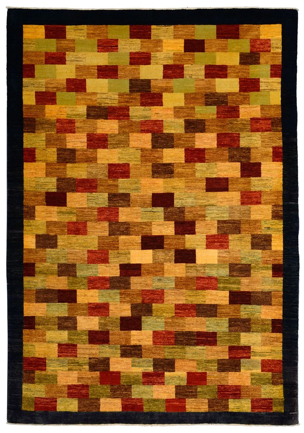 Hand-Knotted Ziegler Pakistani Rug, 202 × 292 cm, Wool