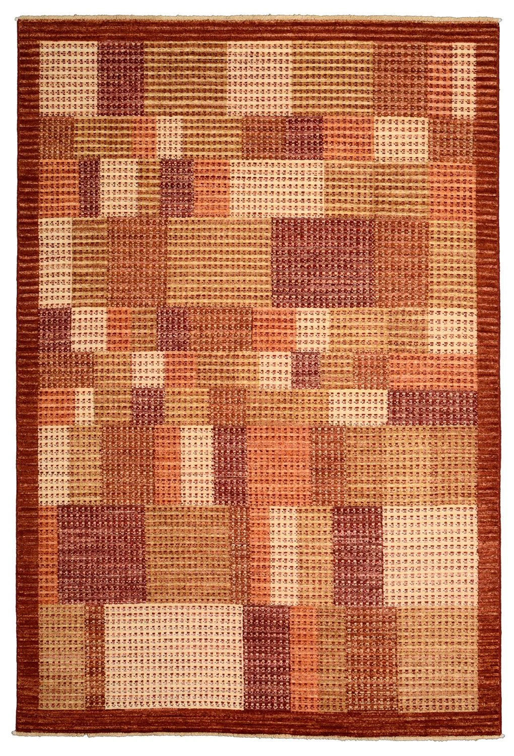 Hand-Knotted Ziegler Pakistani Rug, 196 × 292 cm, Wool
