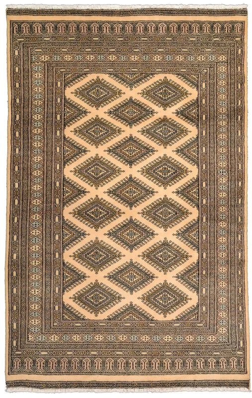 Hand-Knotted Pakistani Rug, 122 × 192 cm, Wool