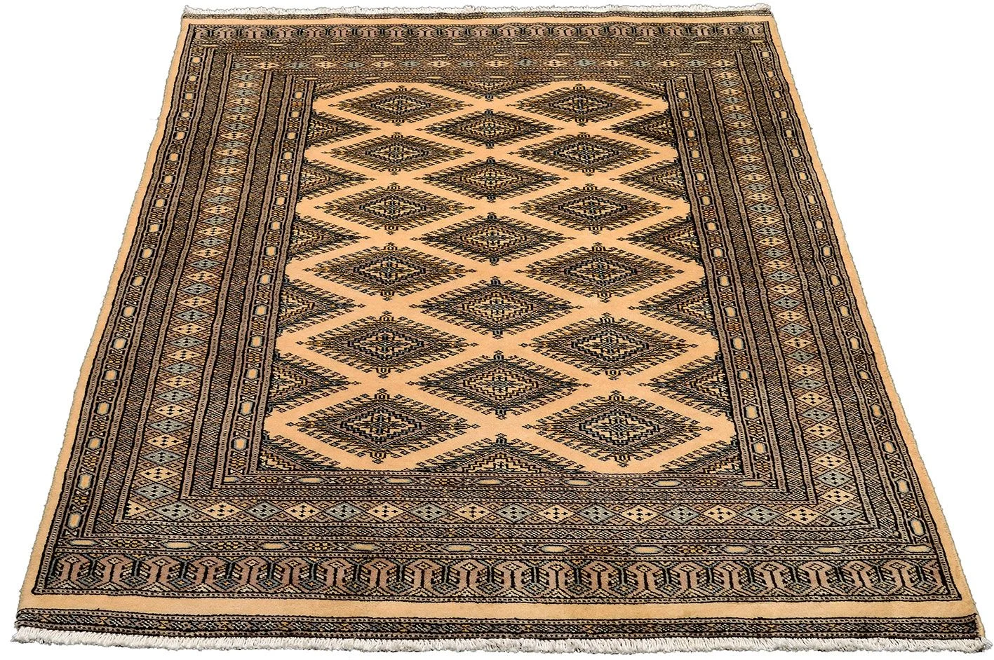 Alternative view of Hand-Knotted Pakistani Rug, 122 × 192 cm, Wool