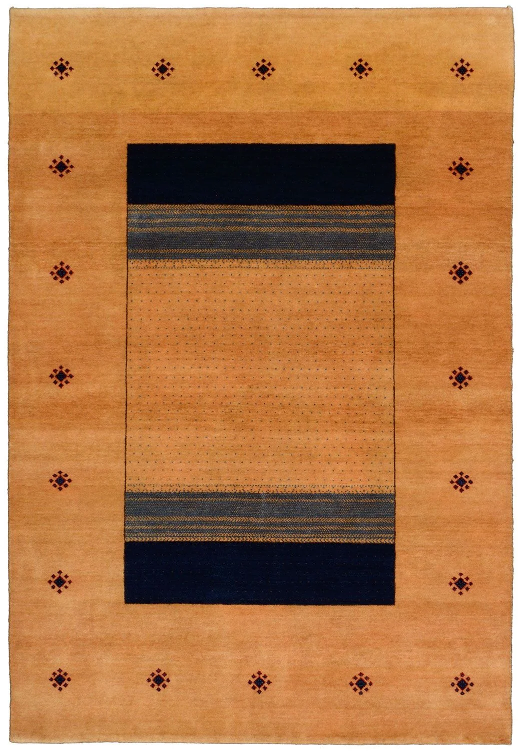 Loribaft Indian Rug 124 × 181 cm in Wool, hand-knotted