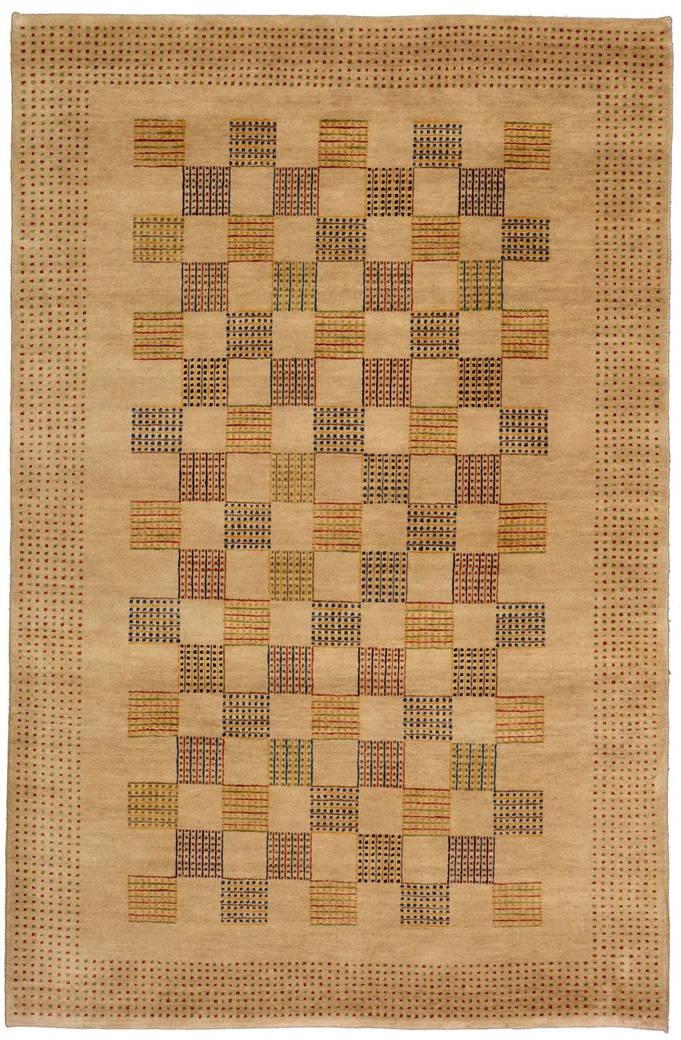 Loribaft Indian Rug 124 × 192 cm in Wool, hand-knotted
