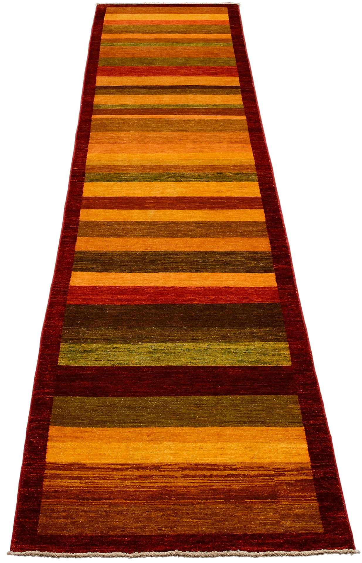 Alternative view of Wool Ziegler Pakistani Rug 77 × 428 cm, hand-knotted