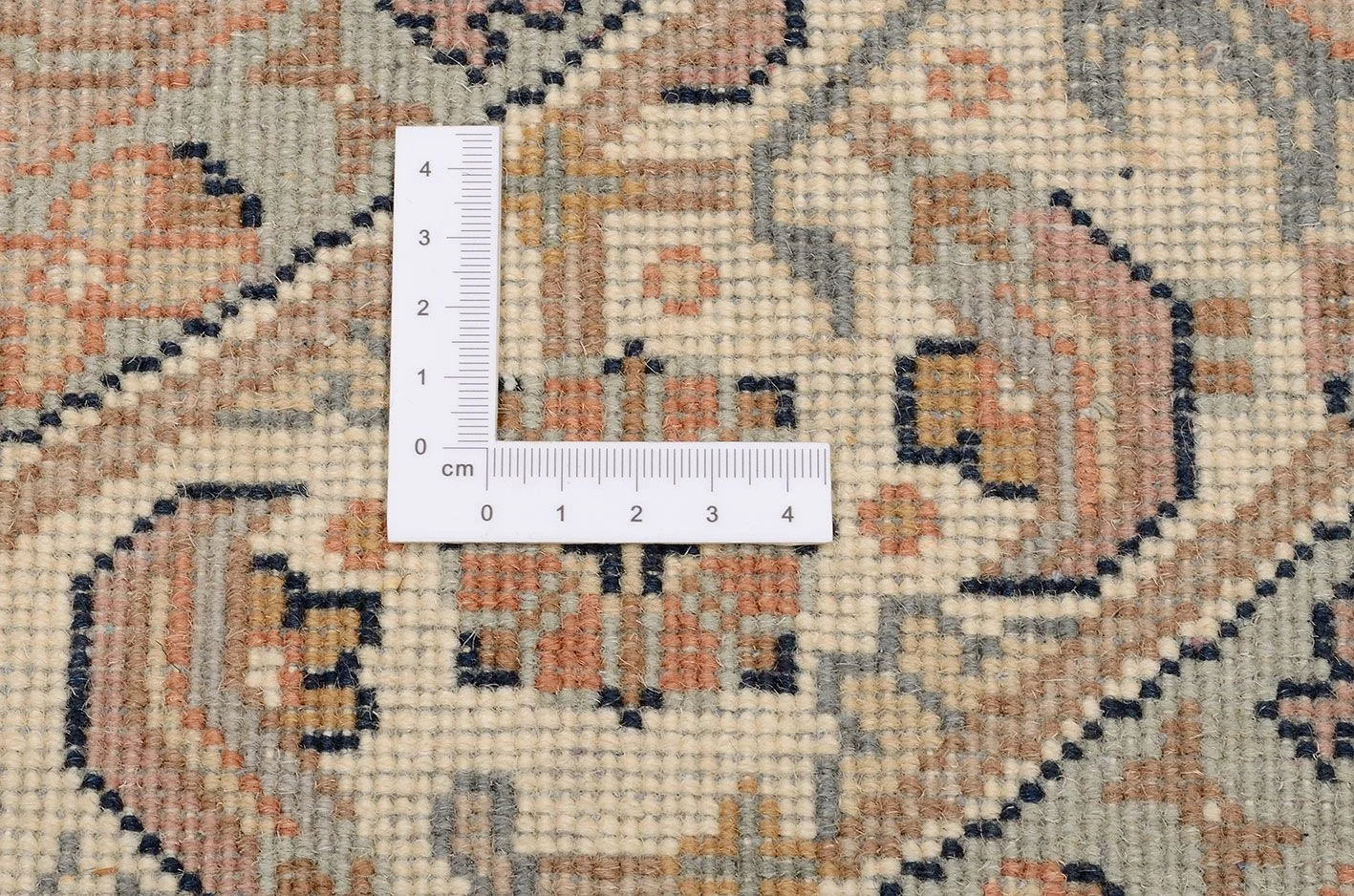 Wool Bijar Indian Rug 243 × 243 cm, hand-knotted - Image 3