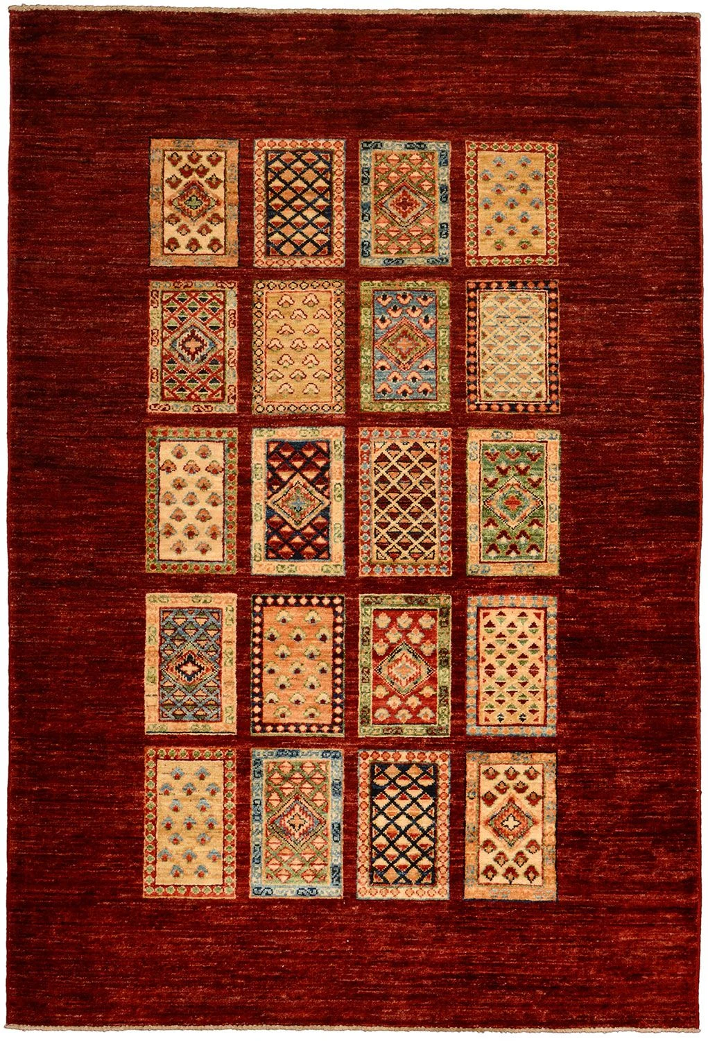Wool Ziegler Pakistani Rug 129 × 187 cm, hand-knotted