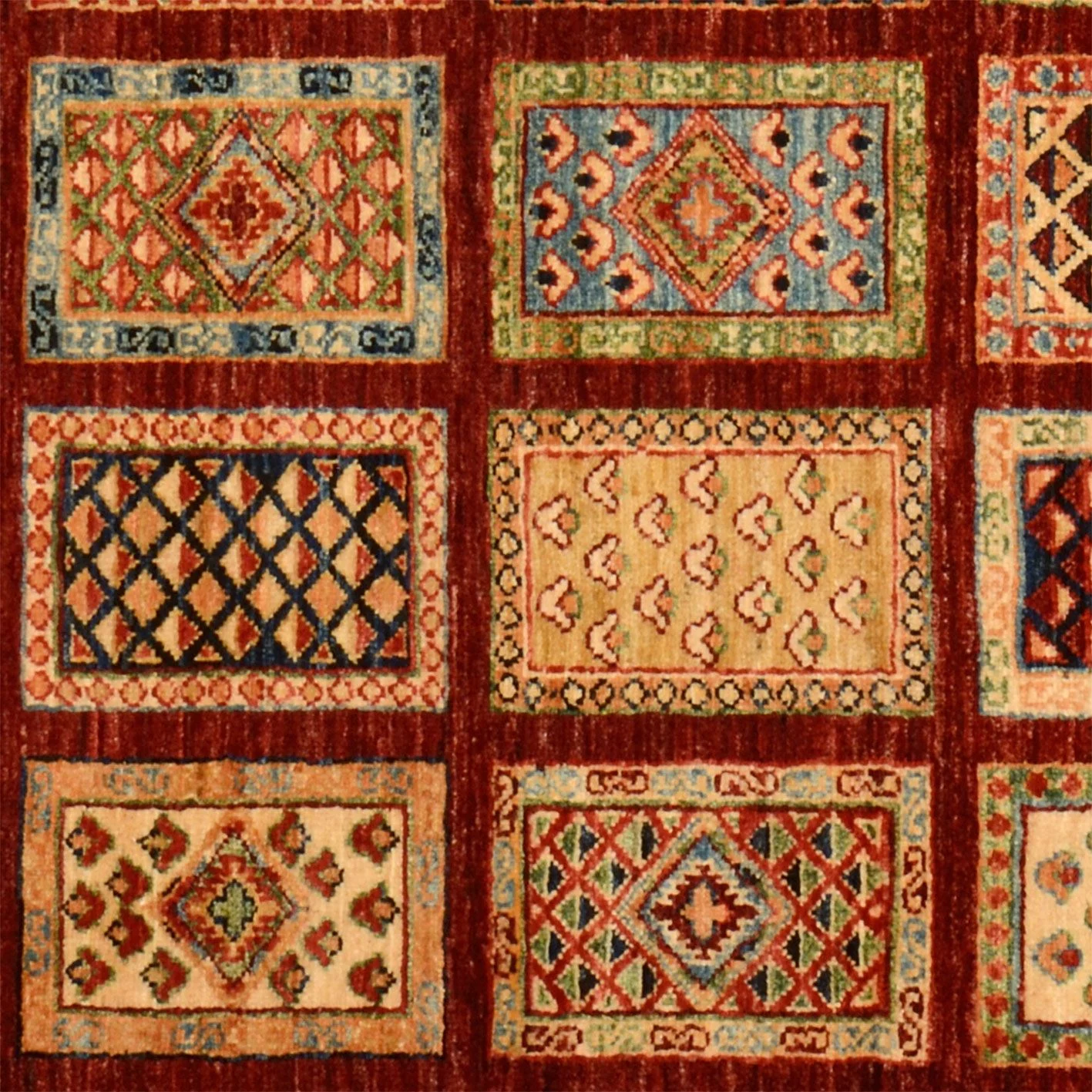 Wool Ziegler Pakistani Rug 129 × 187 cm, hand-knotted - Image 4