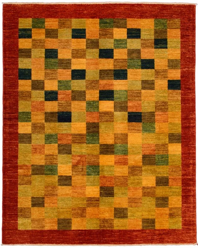 Ziegler Pakistani Rug 146 × 181 cm in Wool, hand-knotted