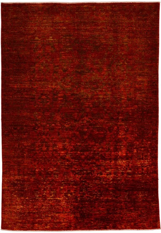 Hand-Knotted Loribaft Pakistani Rug, 175 × 249 cm, Wool
