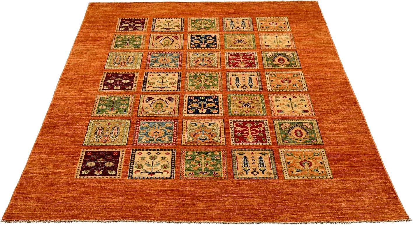 Alternative view of Wool Ziegler Pakistani Rug 168 × 240 cm, hand-knotted