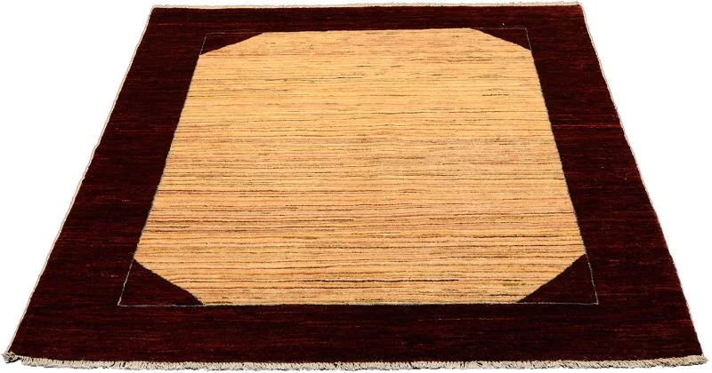 Alternative view of Hand-Knotted Ziegler Pakistani Rug, 150 × 193 cm, Wool