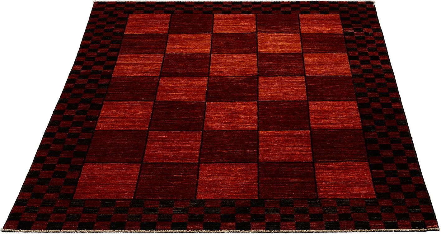 Alternative view of Wool Ziegler Pakistani Rug 147 × 194 cm, hand-knotted