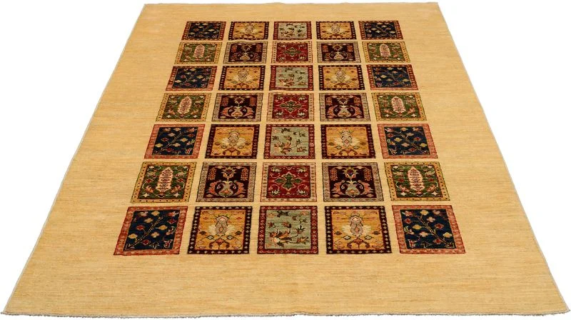 Alternative view of Wool Ziegler Pakistani Rug 177 × 266 cm, hand-knotted