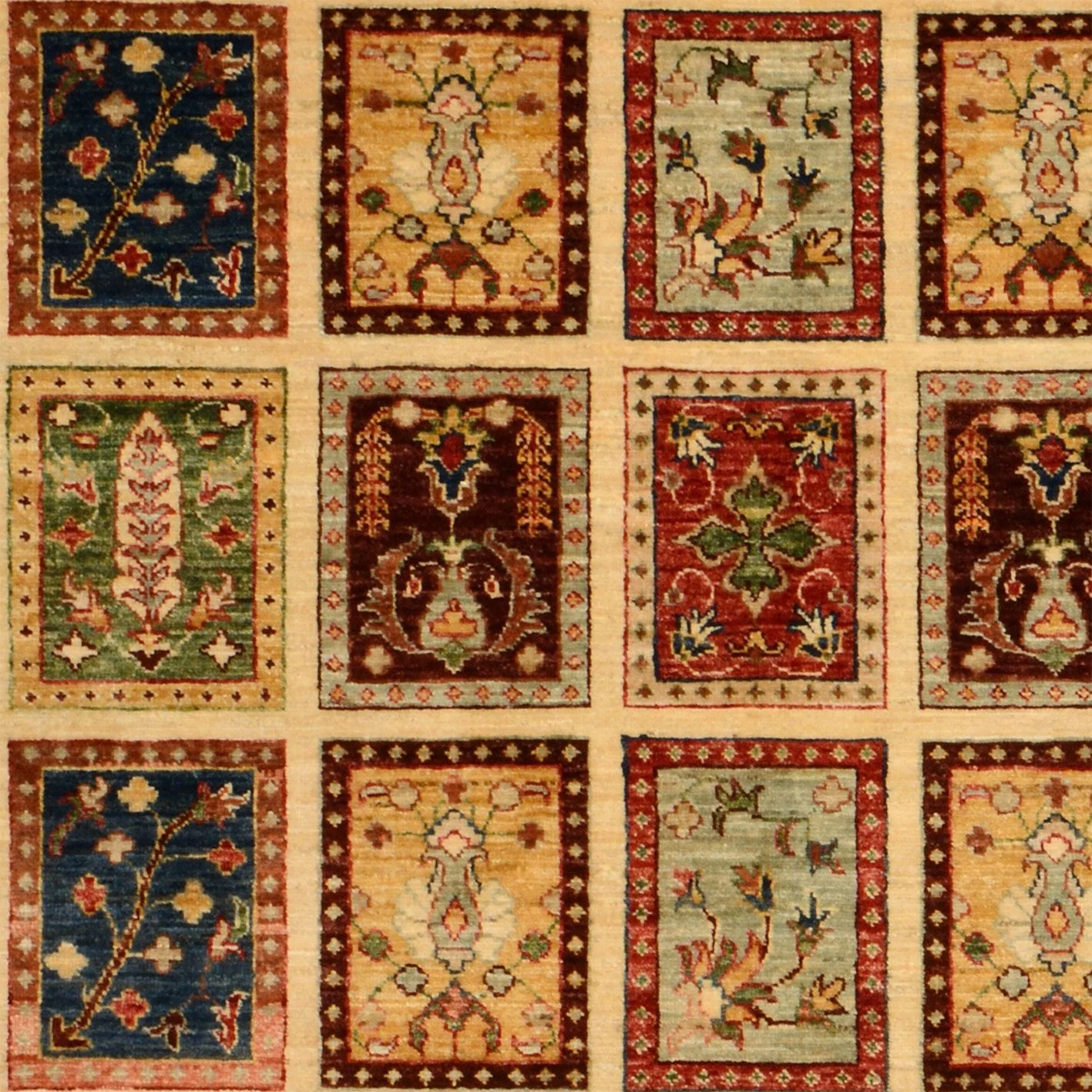 Wool Ziegler Pakistani Rug 177 × 266 cm, hand-knotted - Image 4