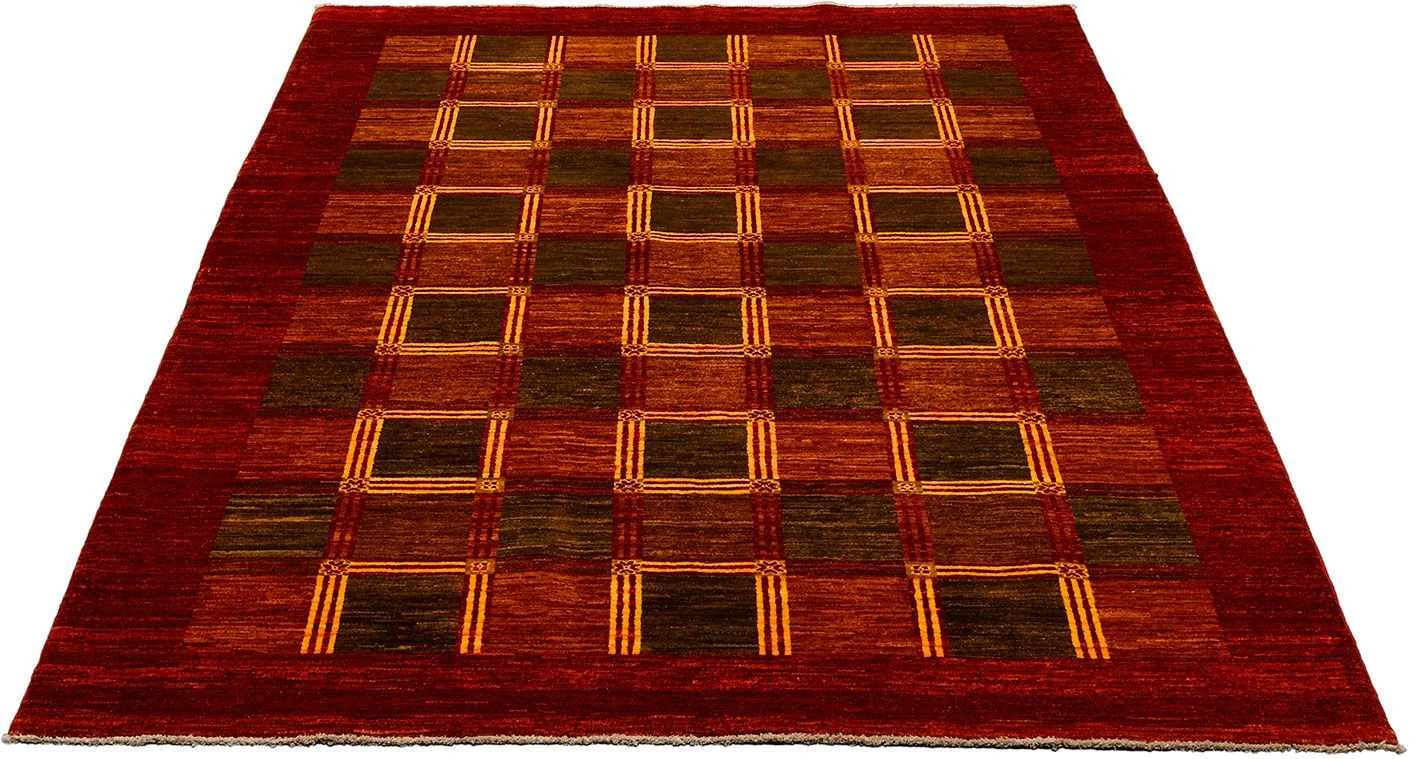 Alternative view of Wool Ziegler Pakistani Rug 176 × 245 cm, hand-knotted