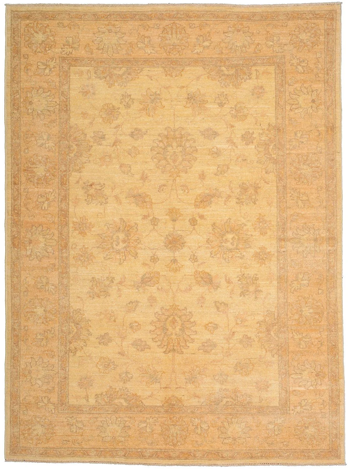 Ziegler Pakistani Rug 148 × 207 cm in Wool, hand-knotted